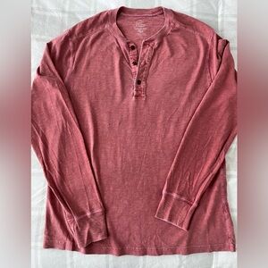 J Crew size L long sleeve shirt 100% cotton